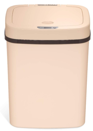 Купить Xiaomi Ninestars Waterproof Sensor Trash Can 12L Beige (DZT-12-5S)