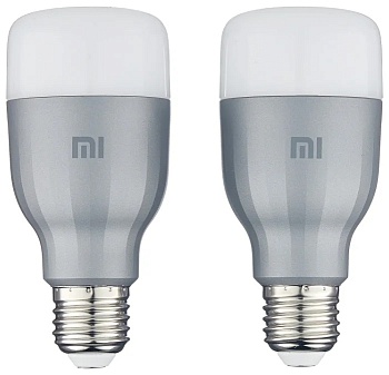 Купить Xiaomi Mi LED Smart Bulb E27 10W (MJDP02YL) (2 шт)