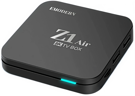 Купить Z1 Air Android TV Box, 8K, Voice Control, RAM 2GB, ROM 8GB, 2.4G/5G WiFi, BlueTooth, IPTV