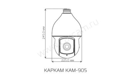 Камера видеонаблюдения CARCAM CAM-905