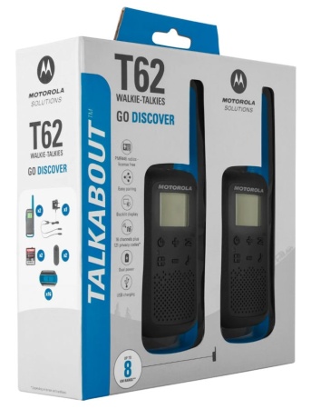 Купить Motorola Talkabout T62 Twin Blue