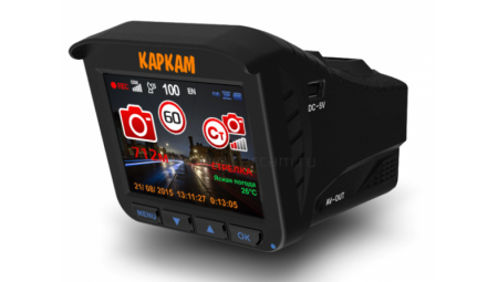 Автомобильный видеорегистратор КАРКАМ КОМБО 3