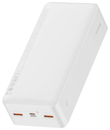 Купить Baseus Bipow Digital Display 30000mAh 20W White (PPDML-N02)