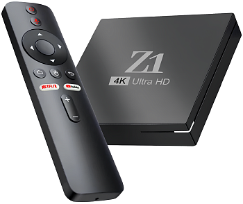 Купить Z1 Android TV Box, 4K, Voice Control, RAM 2GB, ROM 8GB, 2.4G/5G WiFi, BlueTooth, IPTV