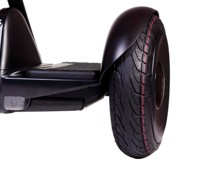 Купить Мини-сегвей MINI-ROBOT Черный с запасом хода 22 км на скорости до 16 км/ч