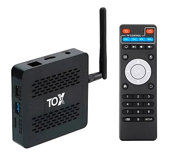 Купить Vontar TOX3  4GB 32GB TV BOX Amlogic S905X4 Android 11 4K WiFi 