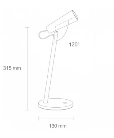 Купить Xiaomi Mijia Rechargeable Desk Lamp (MJTD04YL)
