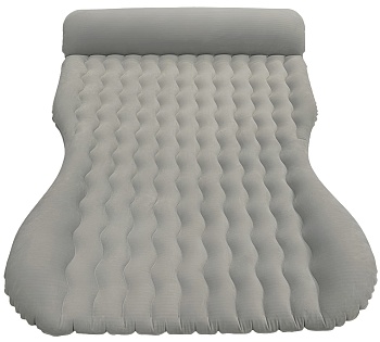 Купить CARCAM Inflatable Auto Airbed, Auto Air Pump, 170x133 cm. (CCMTE-1758) Gray