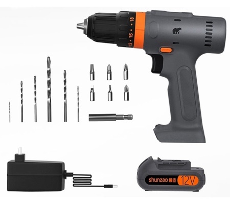 Купить Xiaomi Shunzao Downstream Double Speed Impact Drill 12V
