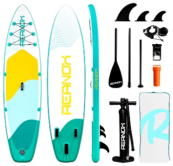 Купить Tourus Reanox Inflatable SUP Board 335x83.8x15cm Blue and Yellow, RX-Y01