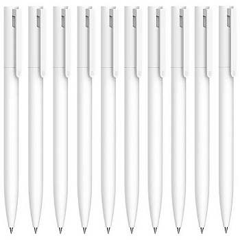 Купить Xiaomi Mi Gel Ink Pen Black (10шт) (MJZXB01WC) Набор Ручек 