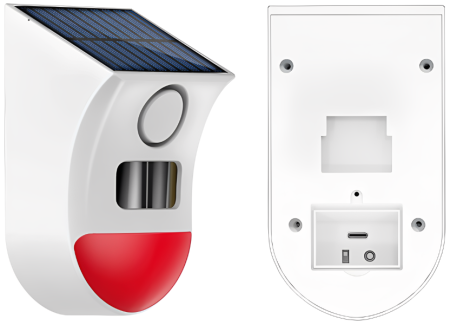 Купить CARCAM Tuya WIFI Solar PIR sensor alarm 108WT