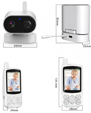 Купить CARCAM Wireless Baby Monitor Camera (XMABM800)