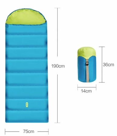 Купить Xiaomi Camping Sleeping Bag Blue (HW050201)