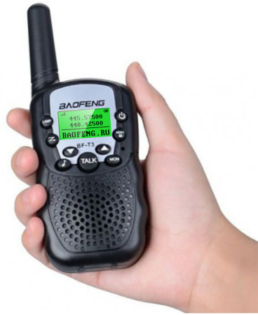 Комплект радиостанций Baofeng BF-T3 Black 2шт