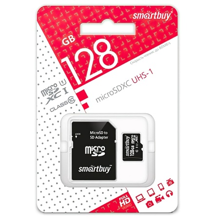 Купить SmartBuy 128GB microSDXC Class10
