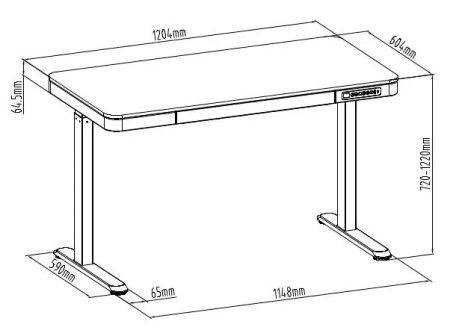 Купить Xiaomi Electric Lifting Desk (ET119W-C) Black