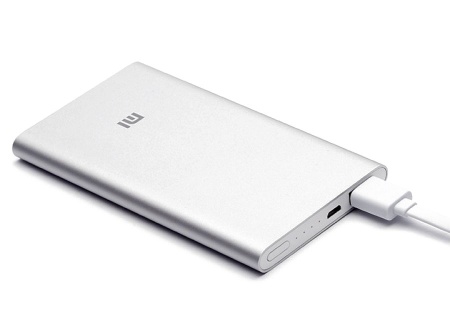Аккумулятор Xiaomi Mi Power Bank 2 5000mAh Silver (PLM10ZM) емкостью 5000 мАч