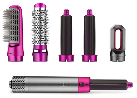 Купить Xiaomi SenCiciMen Hot Air Styler Fuchsia (5 насадок)
