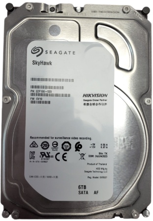 Купить Seagate SkyHawk HDD 6TB, SATA III, 3.5" (ST6000HKVS002)