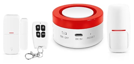 Купить CARCAM WI-FI ALARM KIT H1 TUYA SMART LIFE