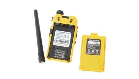 Радиостанция Baofeng UV-5R - YELLOW 2шт.