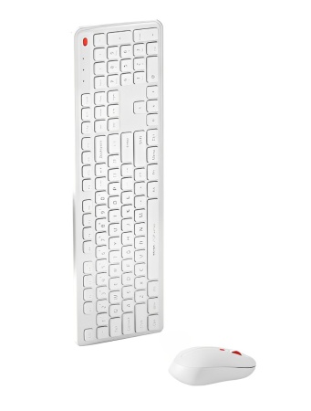 Купить Xiaomi MIIIW Wireless Quiet Keyboard and Mouse Combo Gen 3 (MW24PB03) White