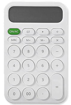 Купить Xiaomi MiiiW Calculator White (MWCL01)