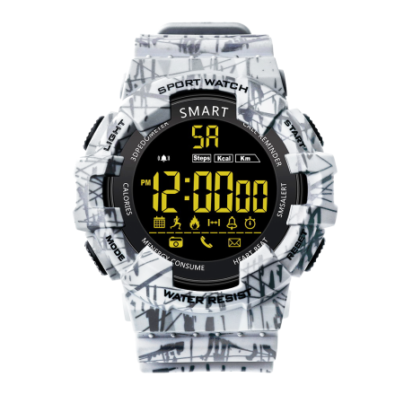 Ударопрочные и водонепроницаемые смарт-часы CARCAM SMART WATCH EX16C - GRAY