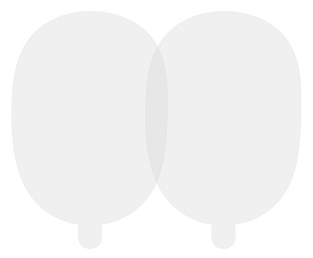 Комплект статических наклеек (2 шт.)