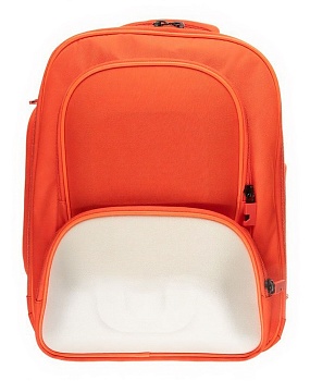 Купить Xiaomi Ubot Antibacterial Decompression Spine Protection Backpack Pro Version (JB007) Beige and Orange