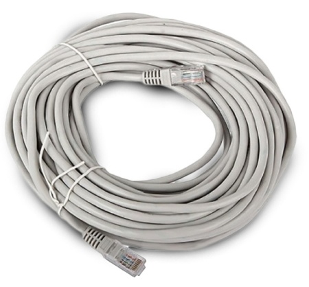 Купить Патч-корд UTP4 LC CAT5E, CU, 30 м, распиновка по "В"