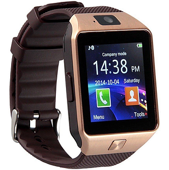 Часы CARCAM SMART WATCH DZ09 Gold