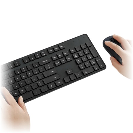 Купить Xiaomi Wireless Keyboard and Mouse Set 3 (WXJS03YM) Space Black