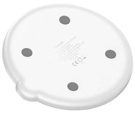 Купить Baseus Digtal LED Display Wireless Charger, White (WXSX-02)