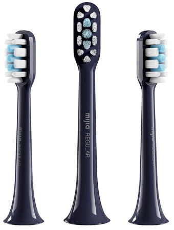 Купить Xiaomi Mijia Sonic Electric Toothbrash Heads (Standard) 3-Pack (MBS303) Blue-Black