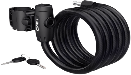 Купить Xiaomi Himo Portable Steel Cable Lock 1500mm (L150) Black
