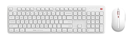 Купить Xiaomi MIIIW Wireless Quiet Keyboard and Mouse Combo Gen 3 (MW24PB03) White