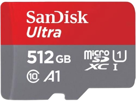 Купить SanDisk Ultra 512GB microSDXC Class 10 (SDSQUAC-512G-GN6MN)