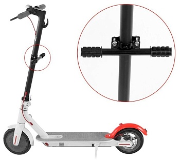 Купить Ручка держатель для ребенка на самокат черный