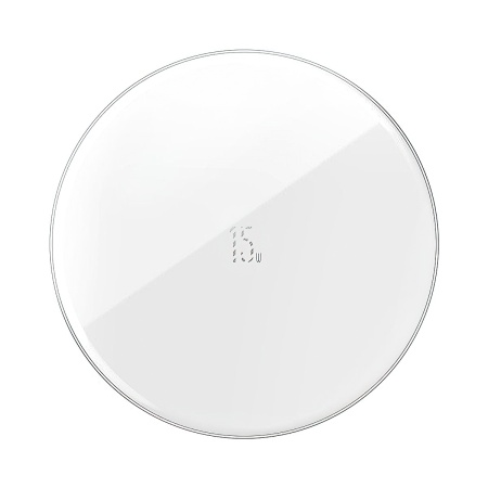 Купить Baseus Simple Wireless Charger 15W White (WXJK-B02)