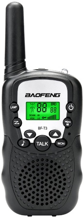 Комплект радиостанций Baofeng BF-T3 Black 2шт
