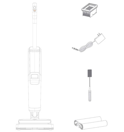 Купить Xiaomi Viomi Al Floor Scrubber Super 2 (VXXD03) Black