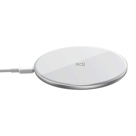 Купить Baseus Simple Wireless Charger 15W White (WXJK-B02)