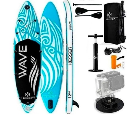 Купить Kesser Inflatable SUP Board 305*75*15 Light Blue