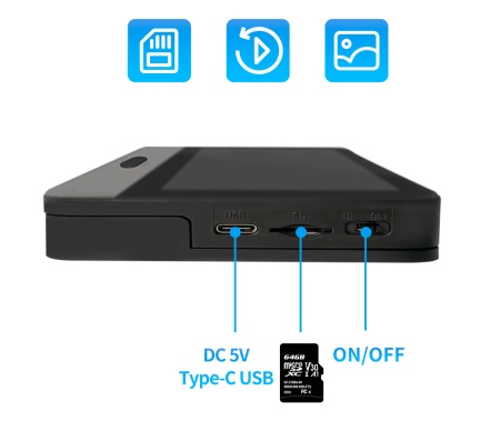 Купить CARCAM WiFi Tuya Smart Peephole Camera Doorbell (DDV-S1)