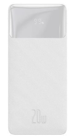 Купить Baseus Bipow Digital Display 30000mAh 20W White (PPDML-N02)
