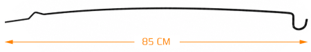 Купить Спица для автопалатки CARCAM Roof Tent 85 см.