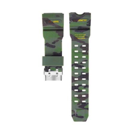 Ударопрочные и водонепроницаемые смарт-часы CARCAM SMART WATCH EX16S - GREEN CAMO