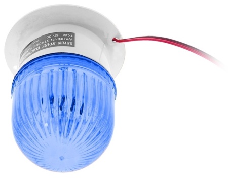 Световой оповещатель Seven Stars TK-60 СТРОБ-вспышка: синяя